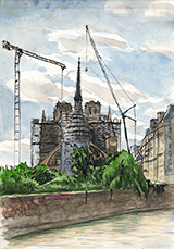 dessin paris