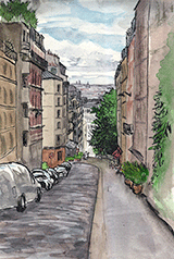 dessin paris
