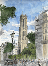 dessin paris